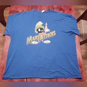 Martin the Martian "Mars Attacks" 5XL Looney Tunes Blue T-Shirt